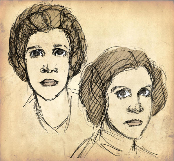 Leia sketches