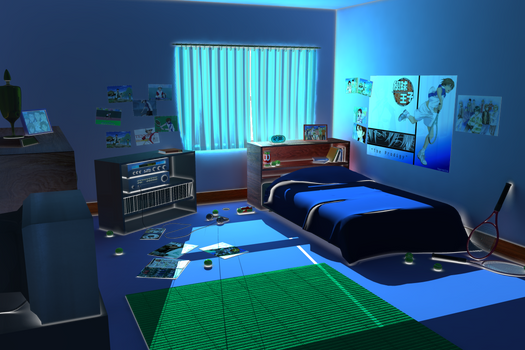 Echizen's Room, finished