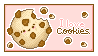 I love Cookies STAMP