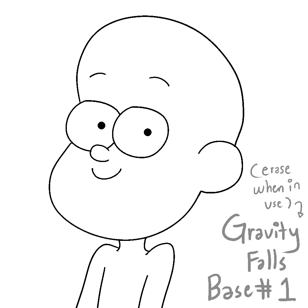 Gravity Falls Base 1 by AskChloeGF on DeviantArt.