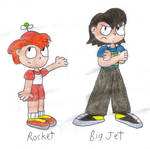 Rocket and Big Jet by SomePkmn-LovingDude