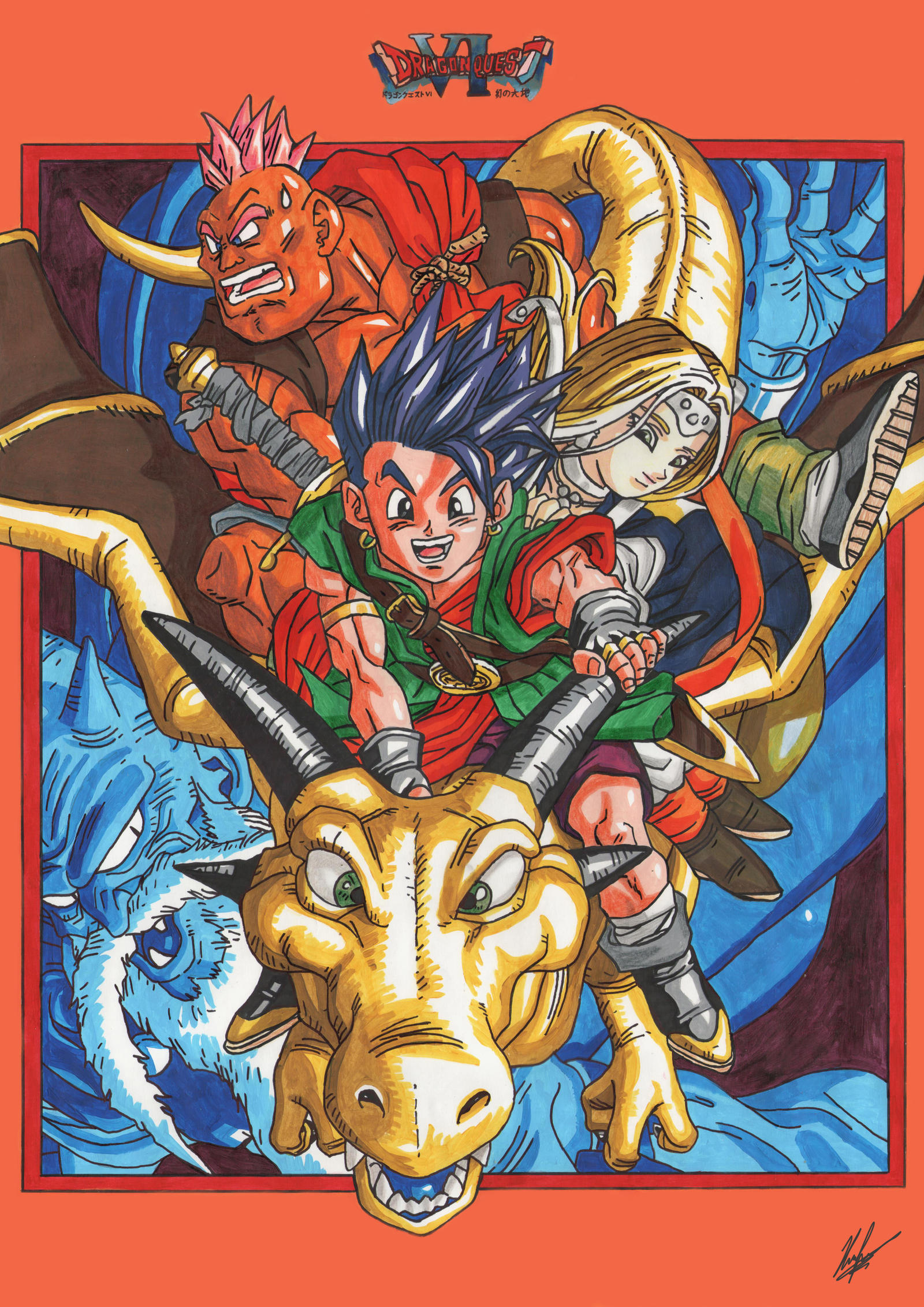 Dragon Quest V - Hero by neoyurin on DeviantArt