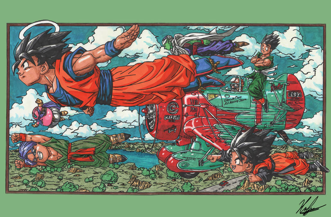 Poster Akira Toriyama art color by neoyurin on DeviantArt