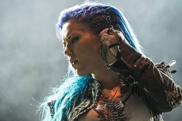 Arch Enemy 2015 Alissa White Gluz