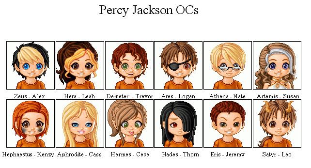 Percy Jackson OCs By YoshiGal4Ever On DeviantArt.