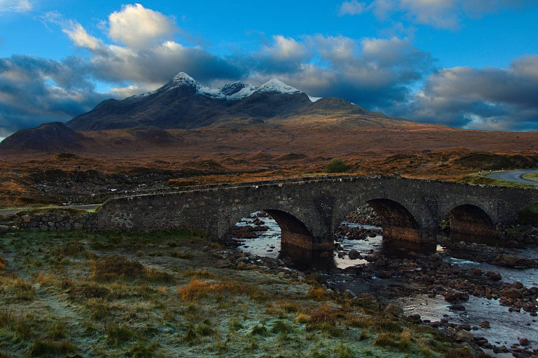 Sligachan Bridge, Isle of Skye by younghappy