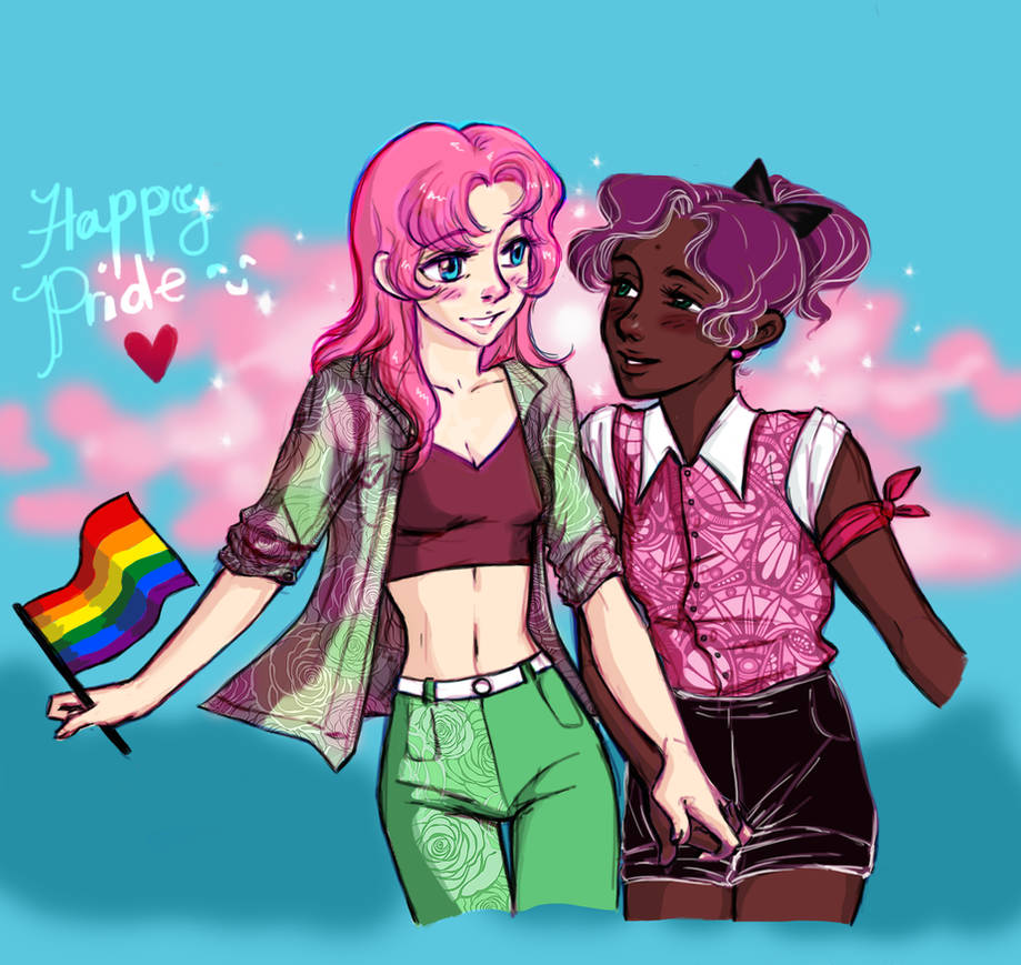 Utena and Anthy - Pride