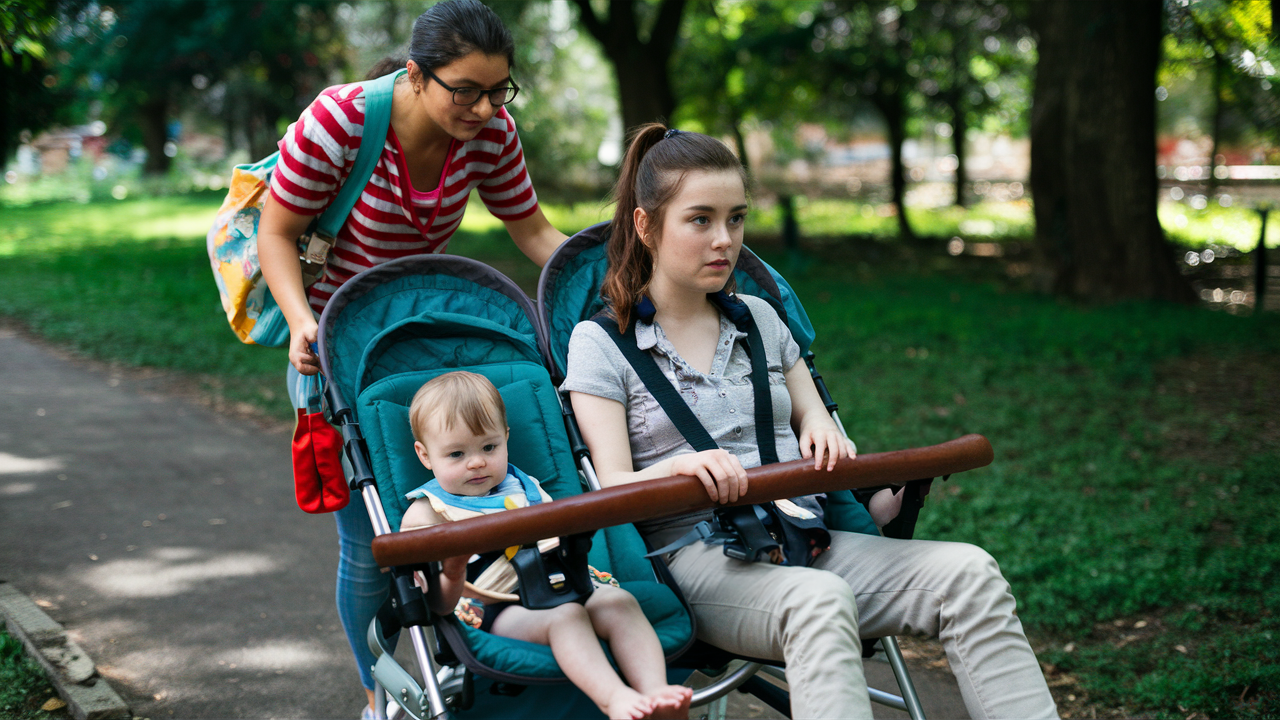 ChronoFlex Dimension: Embarrassing Stroller ride by OF-ABDL on DeviantArt