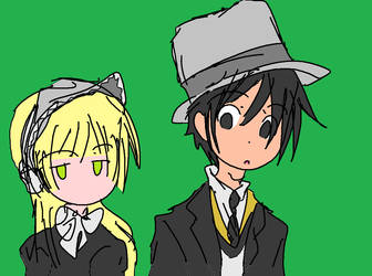 Gosick drawing 2 on Tablet