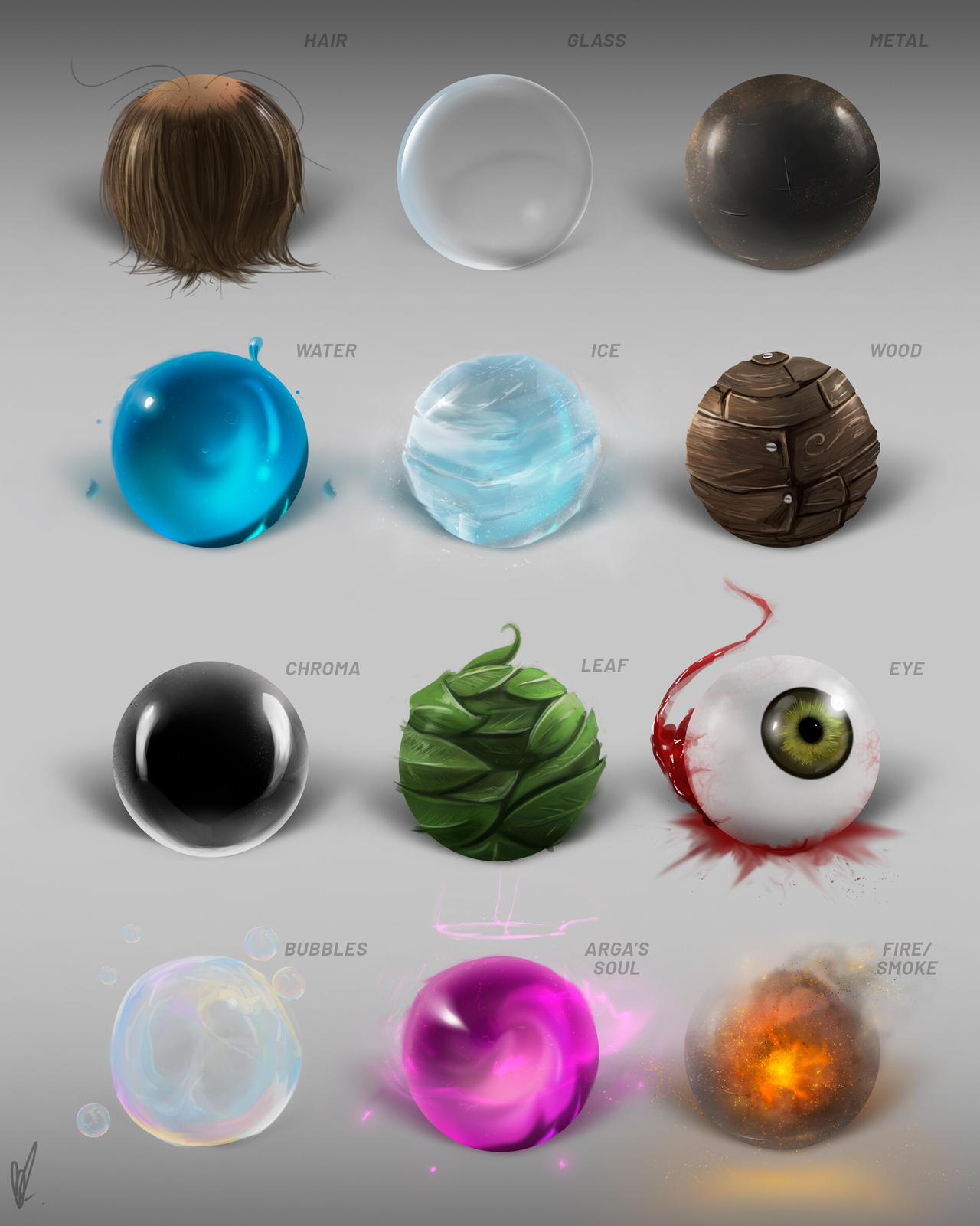 Spheres Study by Argaphons on DeviantArt
