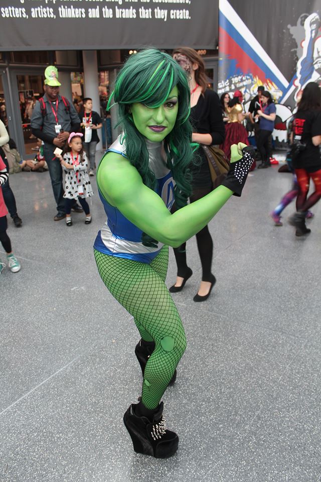 She hulk cosplay by Echo Endless