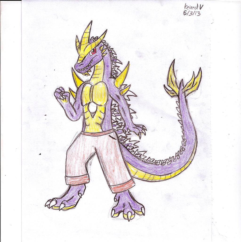 Anthro Super Godzilla