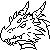 Dragon head icon base by Moonlight-pendent13
