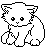 Free kitten icon base by Moonlight-pendent13