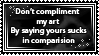 Your art is beautiful too