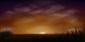 Sunset speedpaint 2