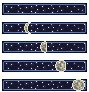 Moonphase progress bars
