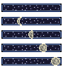 Moonphase progress bars