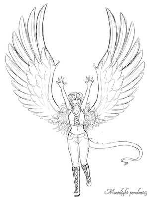 Day Nine: Demon by Moonlight-pendent13 Day Nine: Demon by Moonlight-pendent13