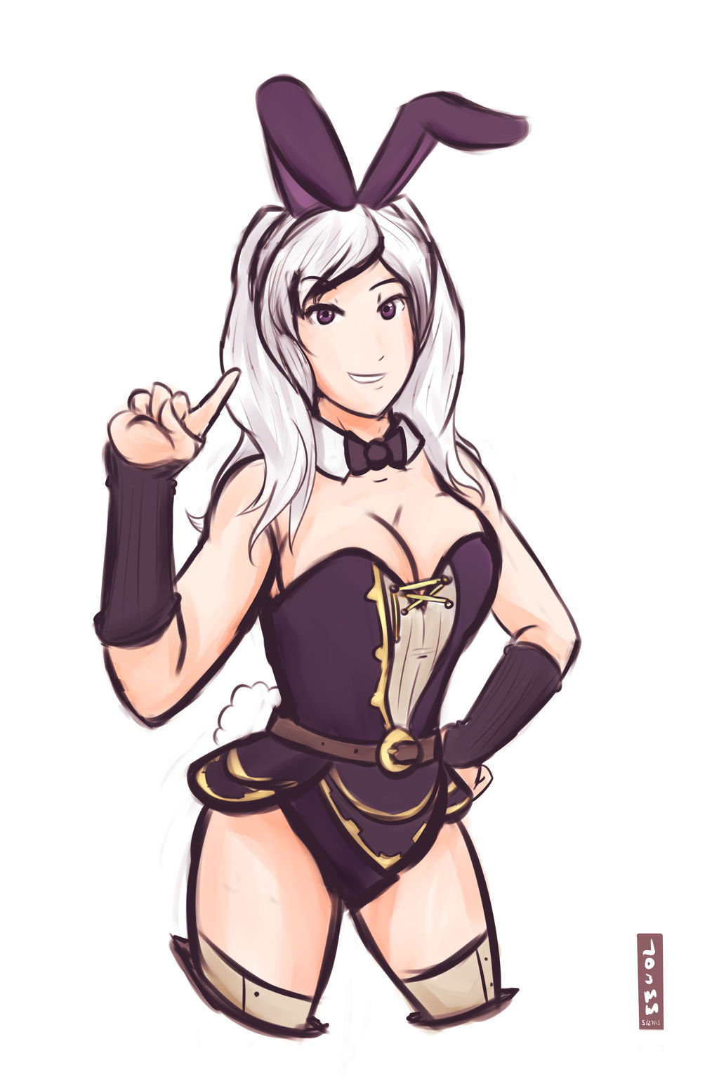 Bunny Robin Commission