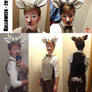 Deer Costume - Halloween 2014