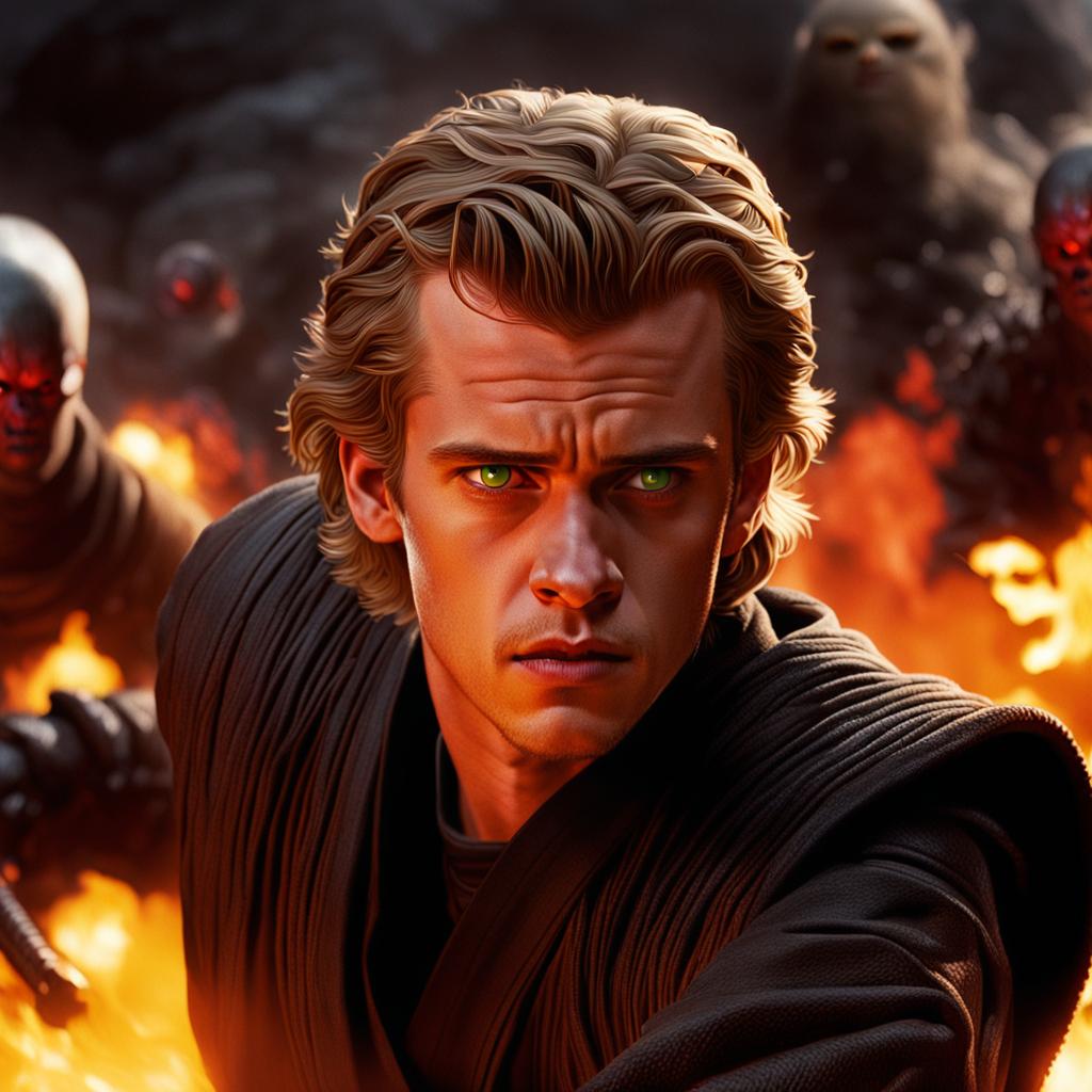 Anakin Skywalker Powerful Jedi By DrewMartinArt On DeviantArt anakin-skywalker-powerful-jedi-by-drewmartinart-on-deviantart
