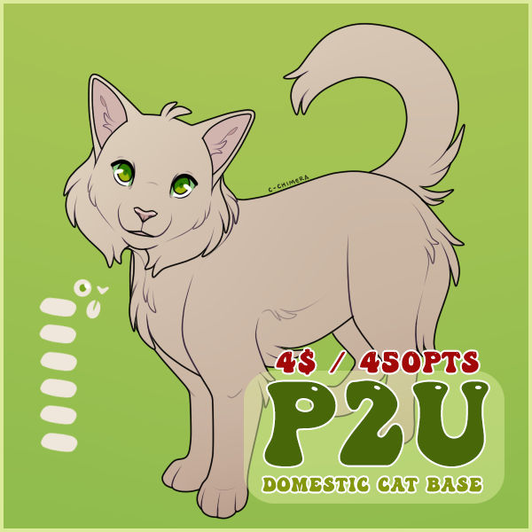 P2U: Little Cat Adopt Base! by c-Chimera on DeviantArt