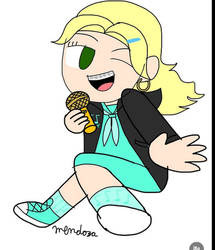 Human Gabriella goat