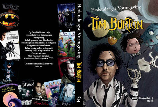 Tim Burton Fan DVD Cover