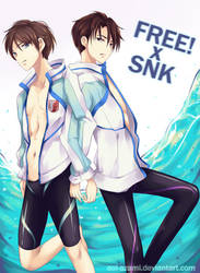 SNK x Free!