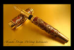 Steampunk Fountain Pen 1 by Absynthe Design by azazel-is-burning