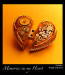 Valentine's day gift: Steampunk Heart USB Drive by azazel-is-burning