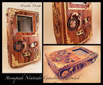 Steampunk Nintendo Gameboy : Reloaded by azazel-is-burning