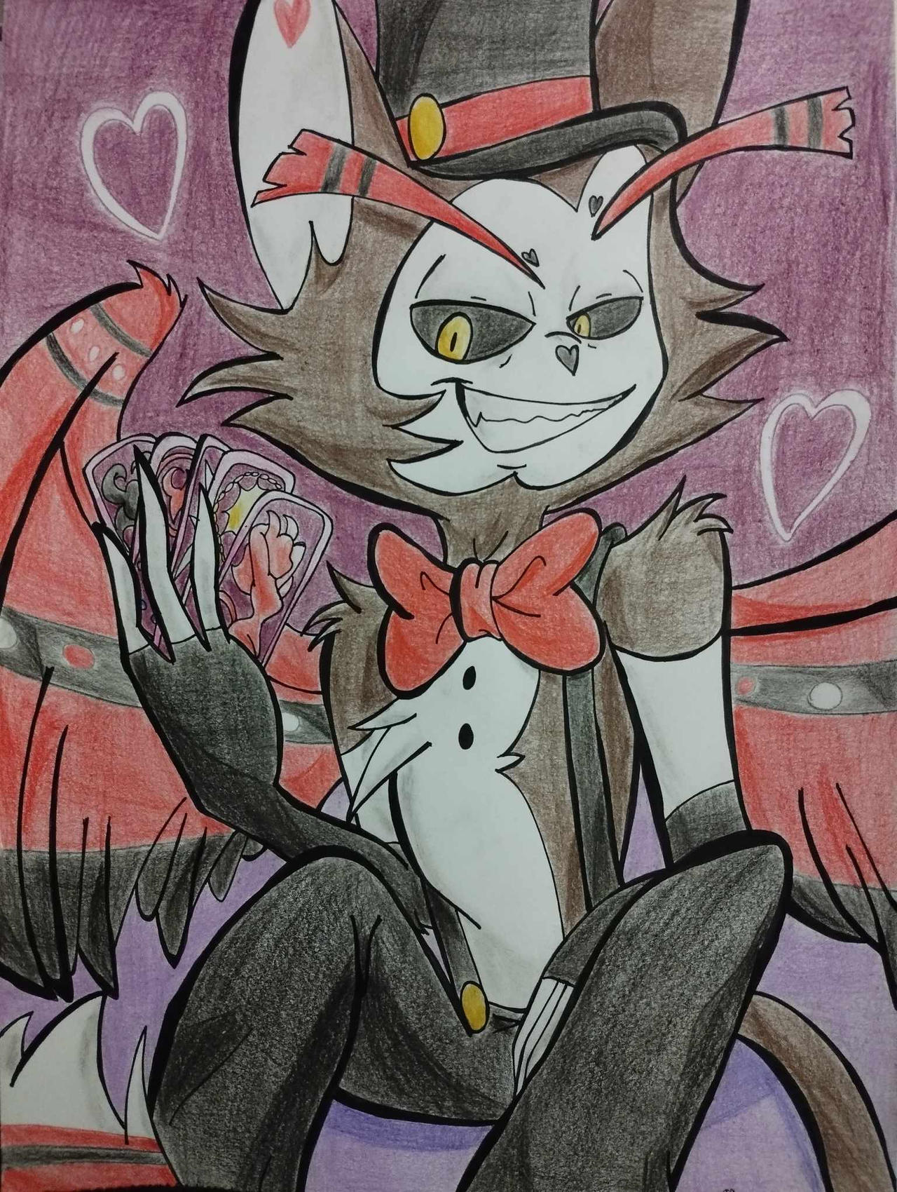 Hazbin Hotel: Husk by BogiATunde on DeviantArt