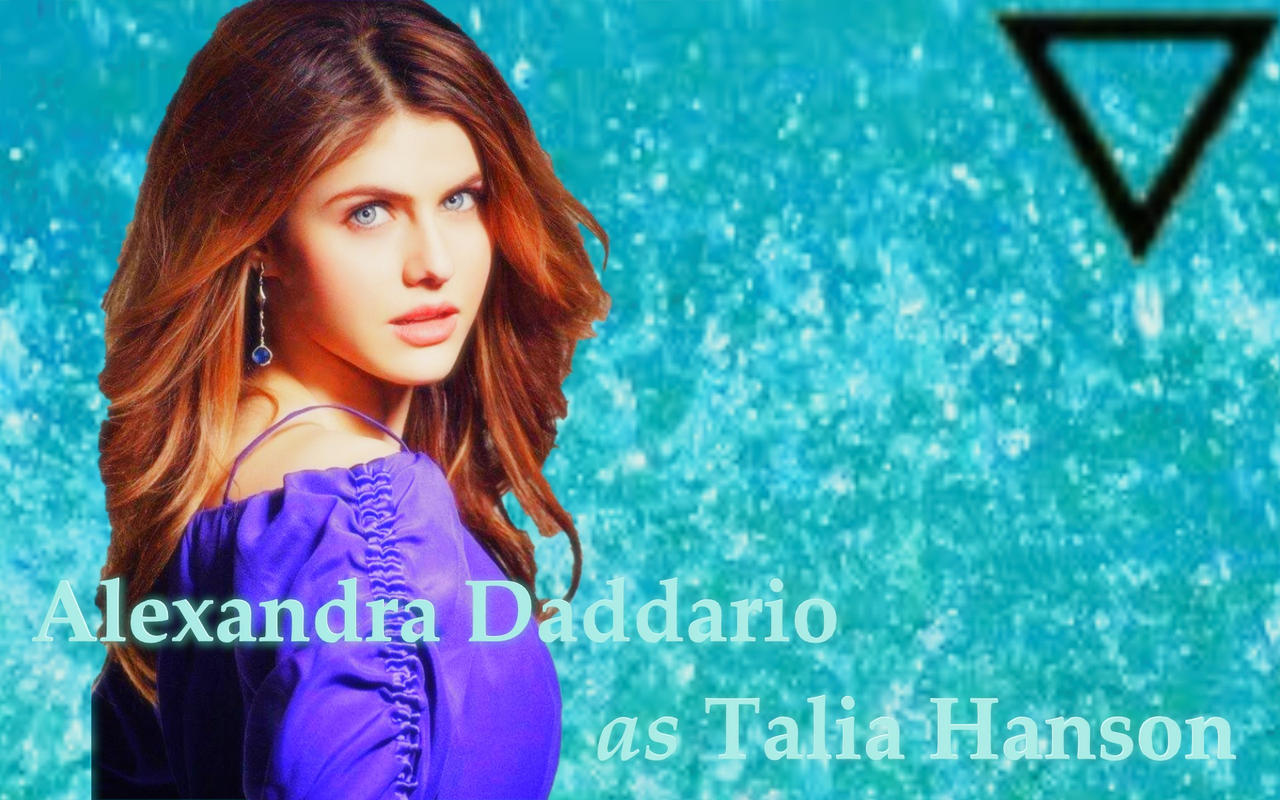 Alexandra Daddario as Talia Hanson by DemiGurl21 on DeviantArt