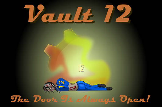 Fallout Vault 12 Pin Up