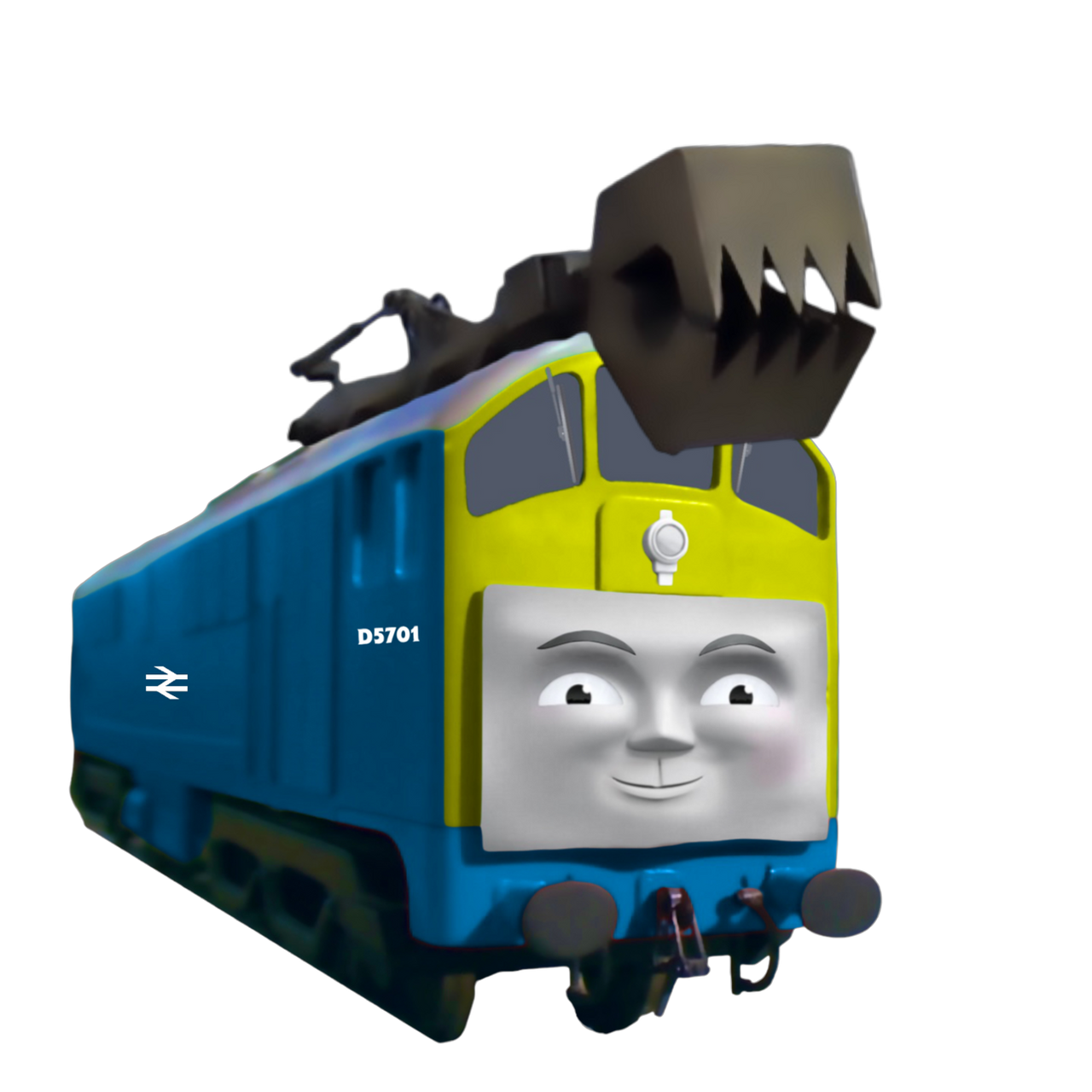 CGI D5701 (Roderick) with a Claw by DieselD182 on DeviantArt