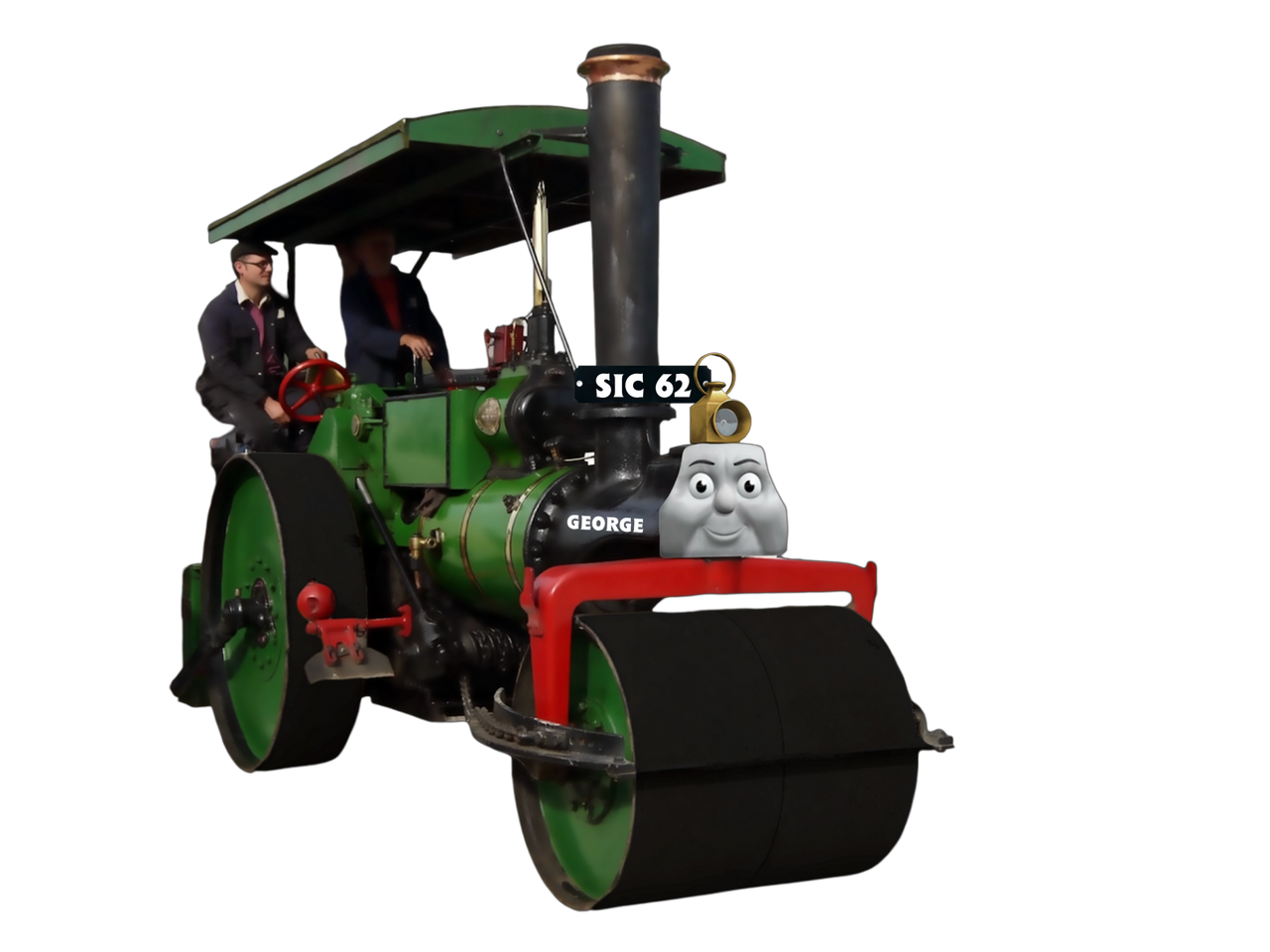 CGI George the Steamroller by DieselD182 on DeviantArt