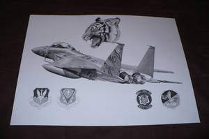 F-15E 391st FS Bold Tigers Commission