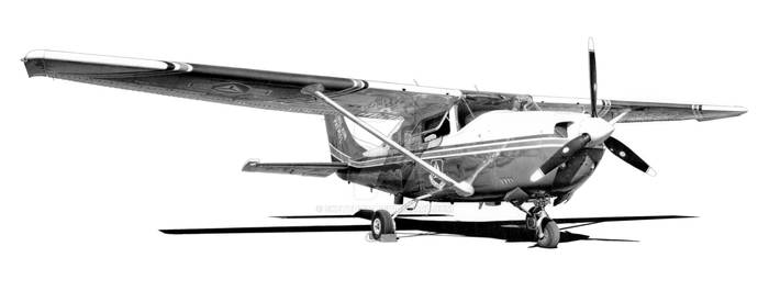 Civil Air Patrol Cessna 206 Print Ver