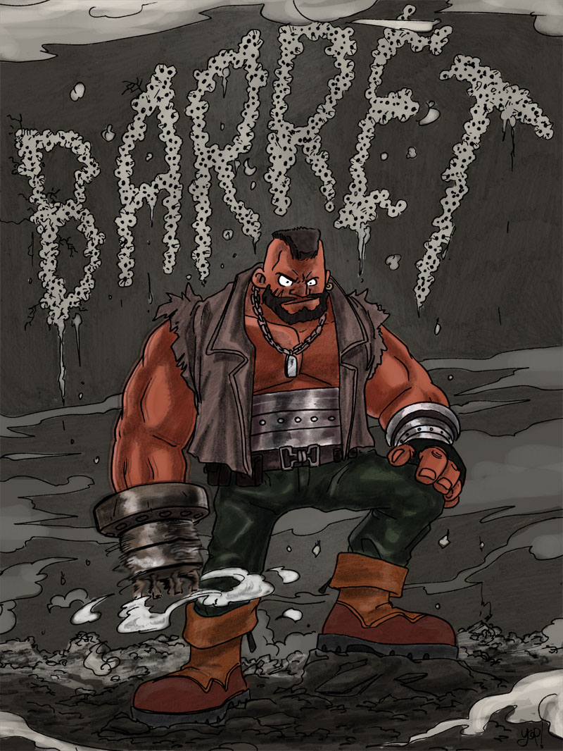 Final Fantasy 7 : Barret Fan-art