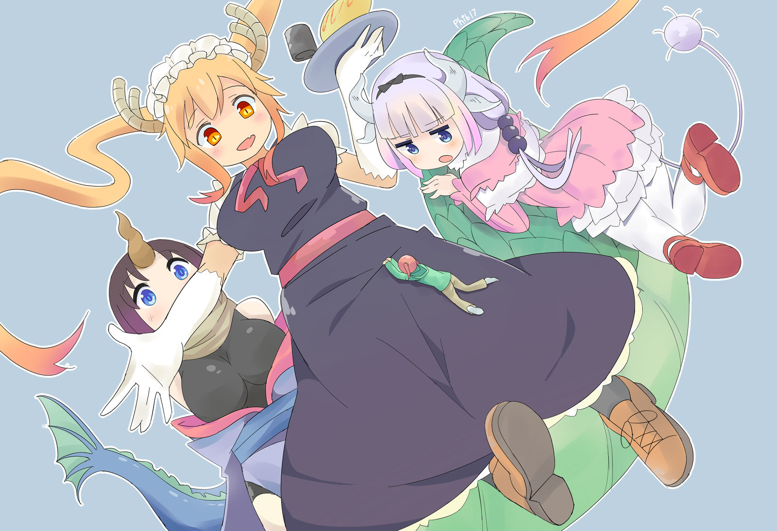 Dragon Maids by Phibonnachee on DeviantArt