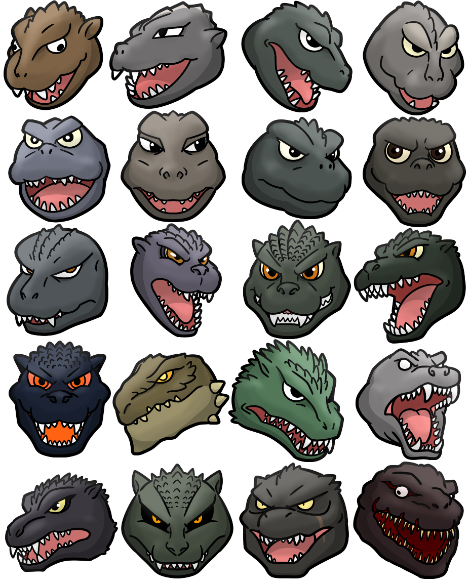 The Godzilla icon by zafran77 on DeviantArt