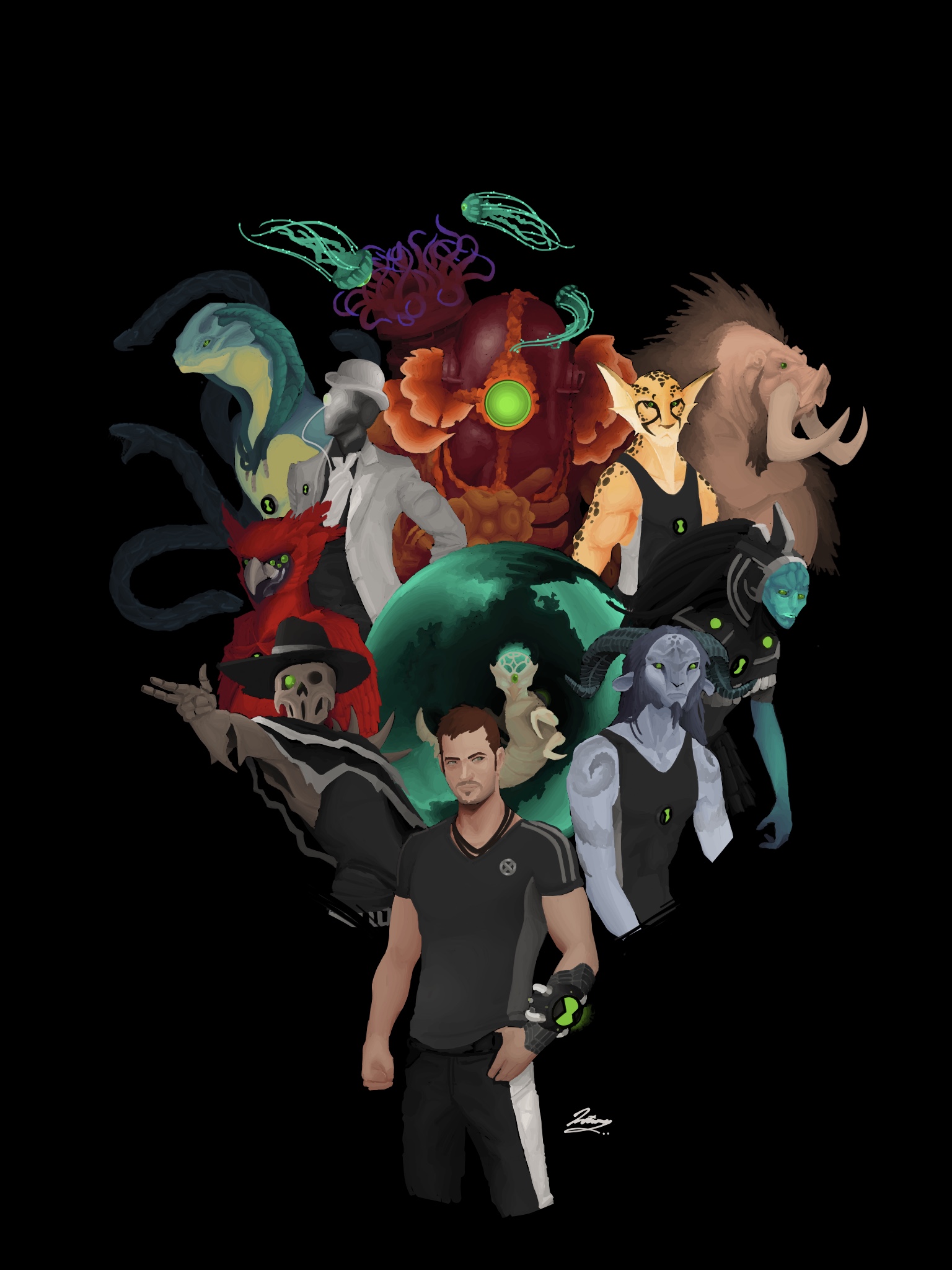 BEN 100 by DjayMasi on DeviantArt BEN 100 by DjayMasi on DeviantArt
