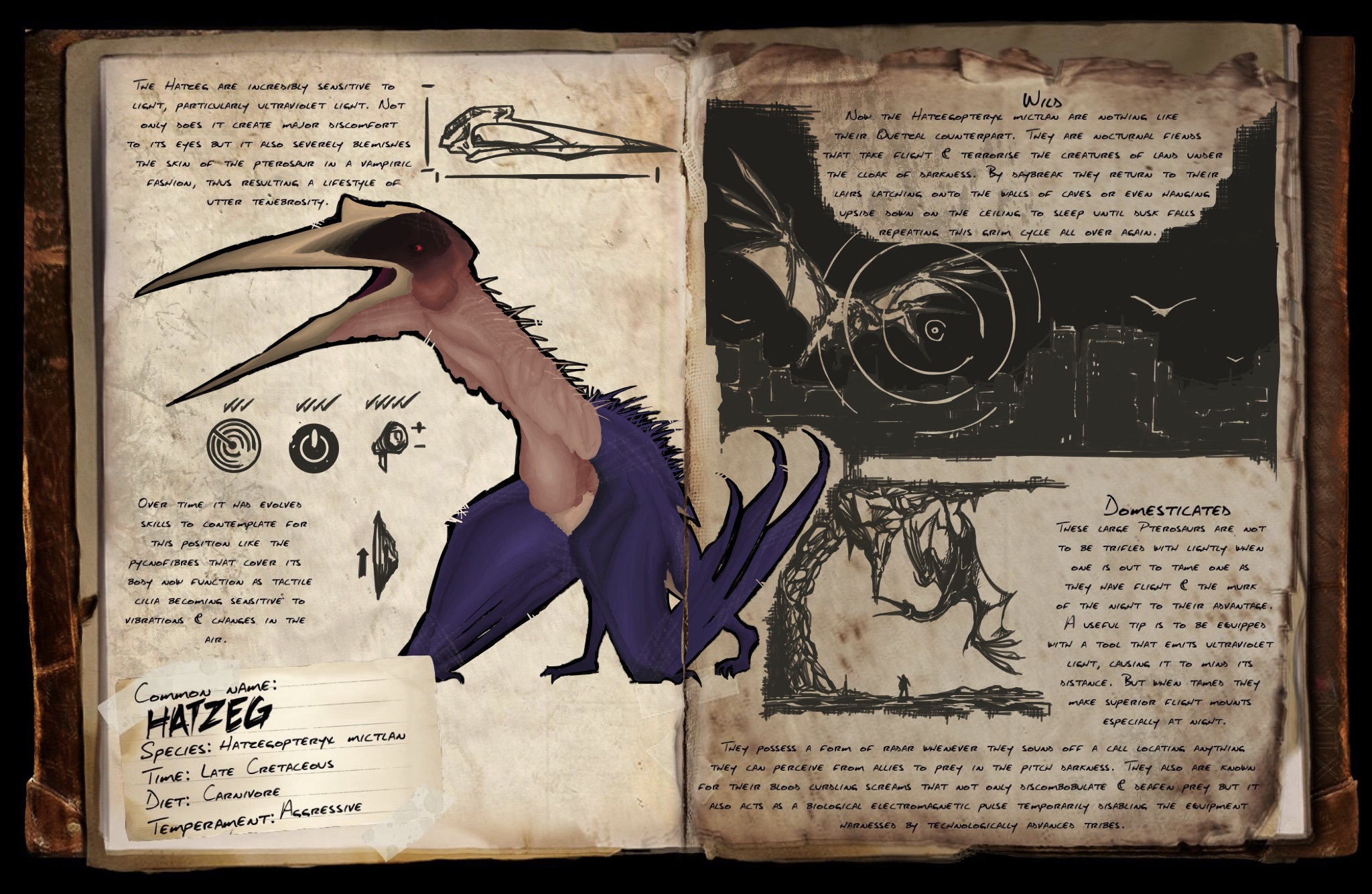 Hatzegopteryx Dossier [FANMADE] - [ADS] by DjayMasi on DeviantArt