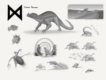 Titanus Anguirus - Godzilla: KOTM Concept
