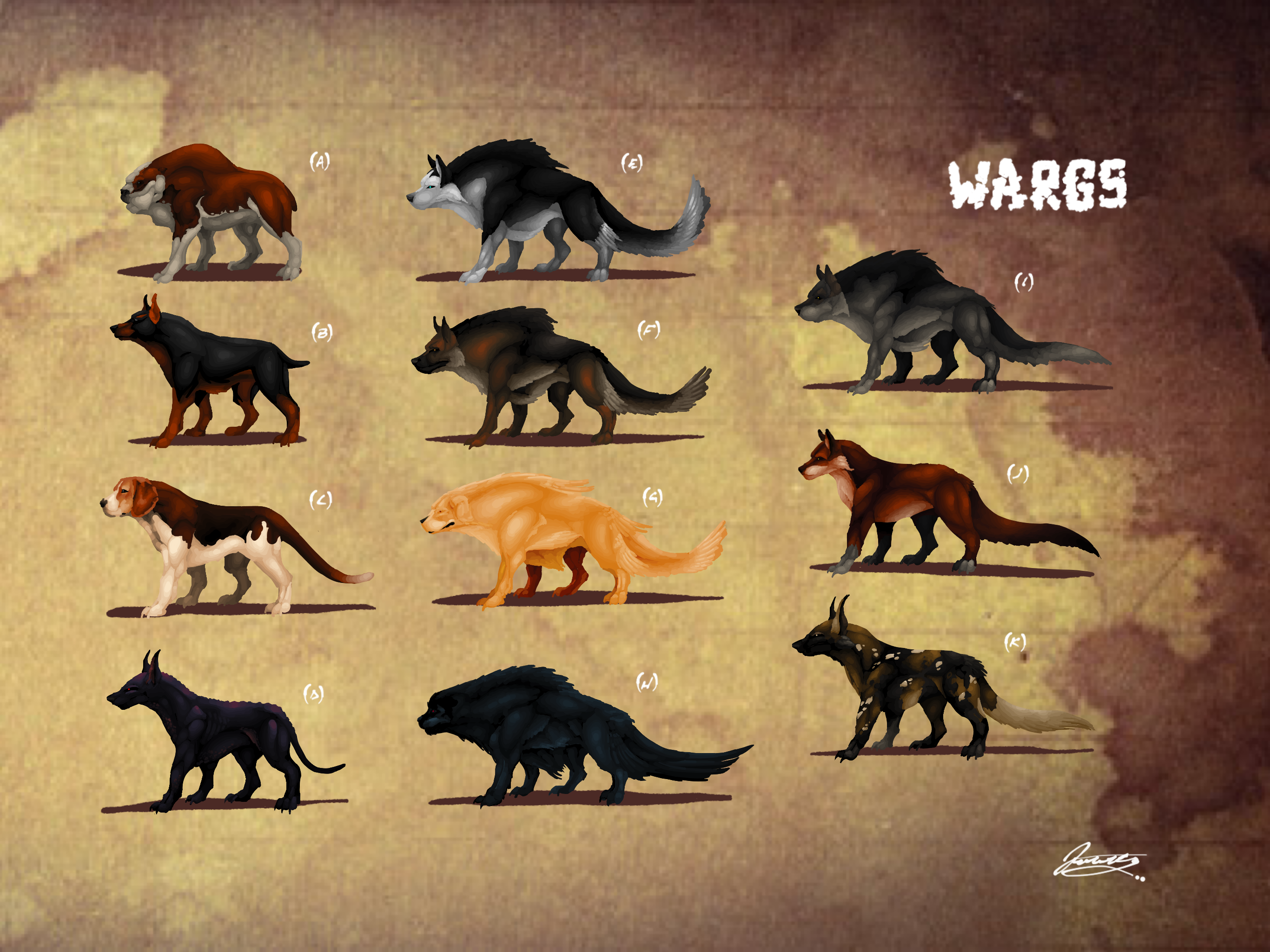 NU: Codex Inversus - Wargs by DjayMasi on DeviantArt