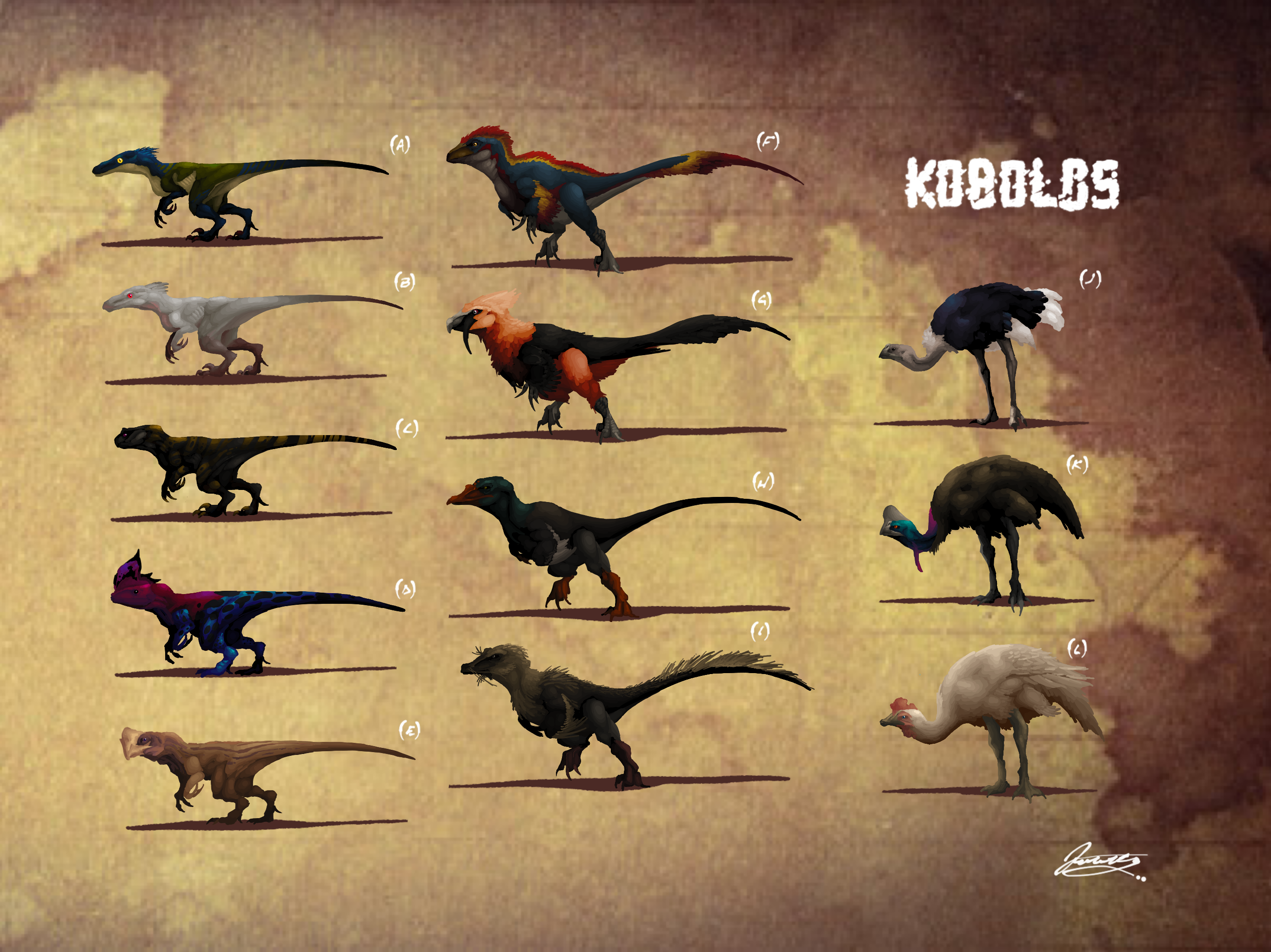 Codex Inversus Cat NU: Codex Inversus - Kobolds by DjayMasi on DeviantArt