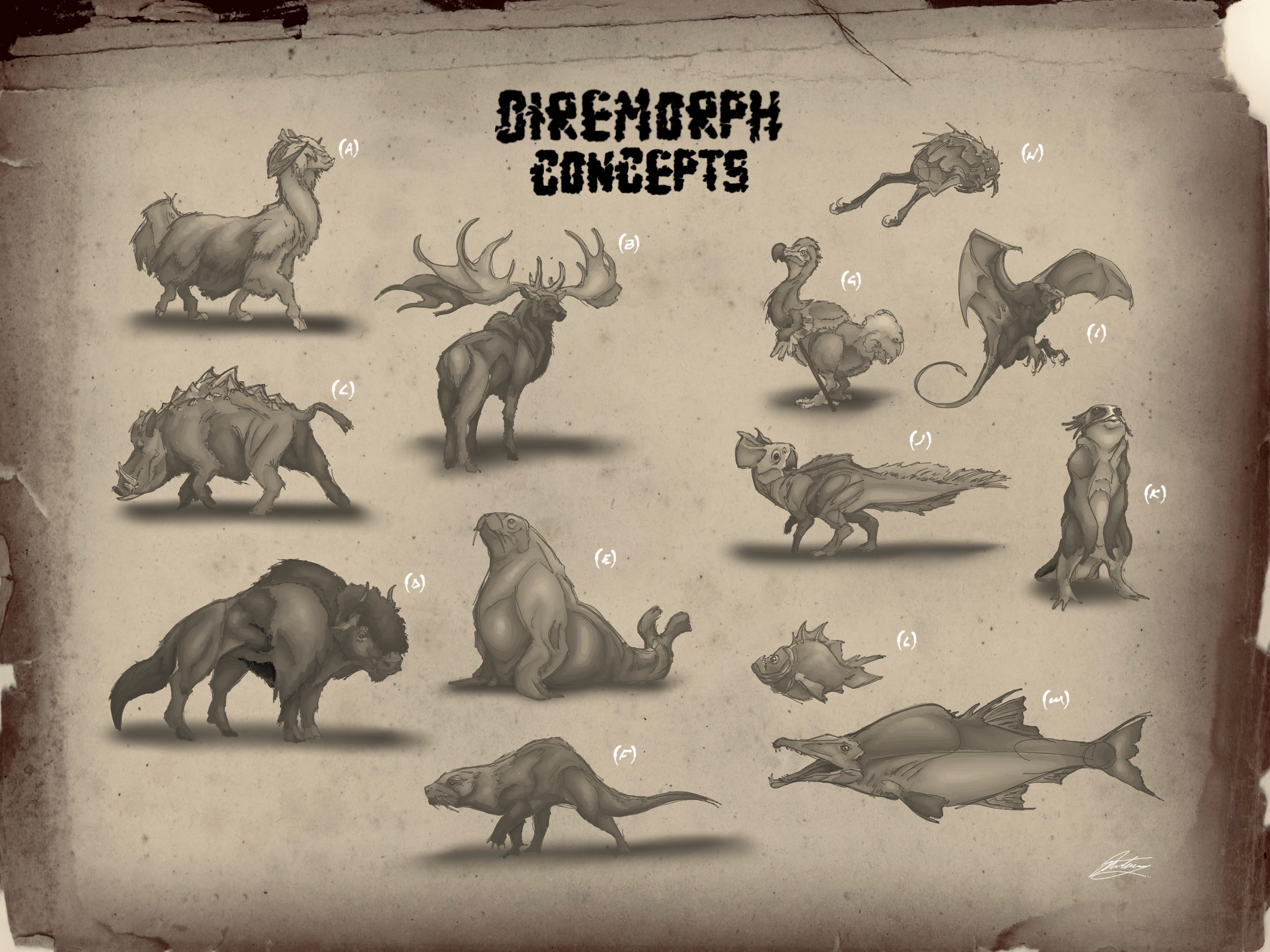 NU:AMAM Diremorph concepts