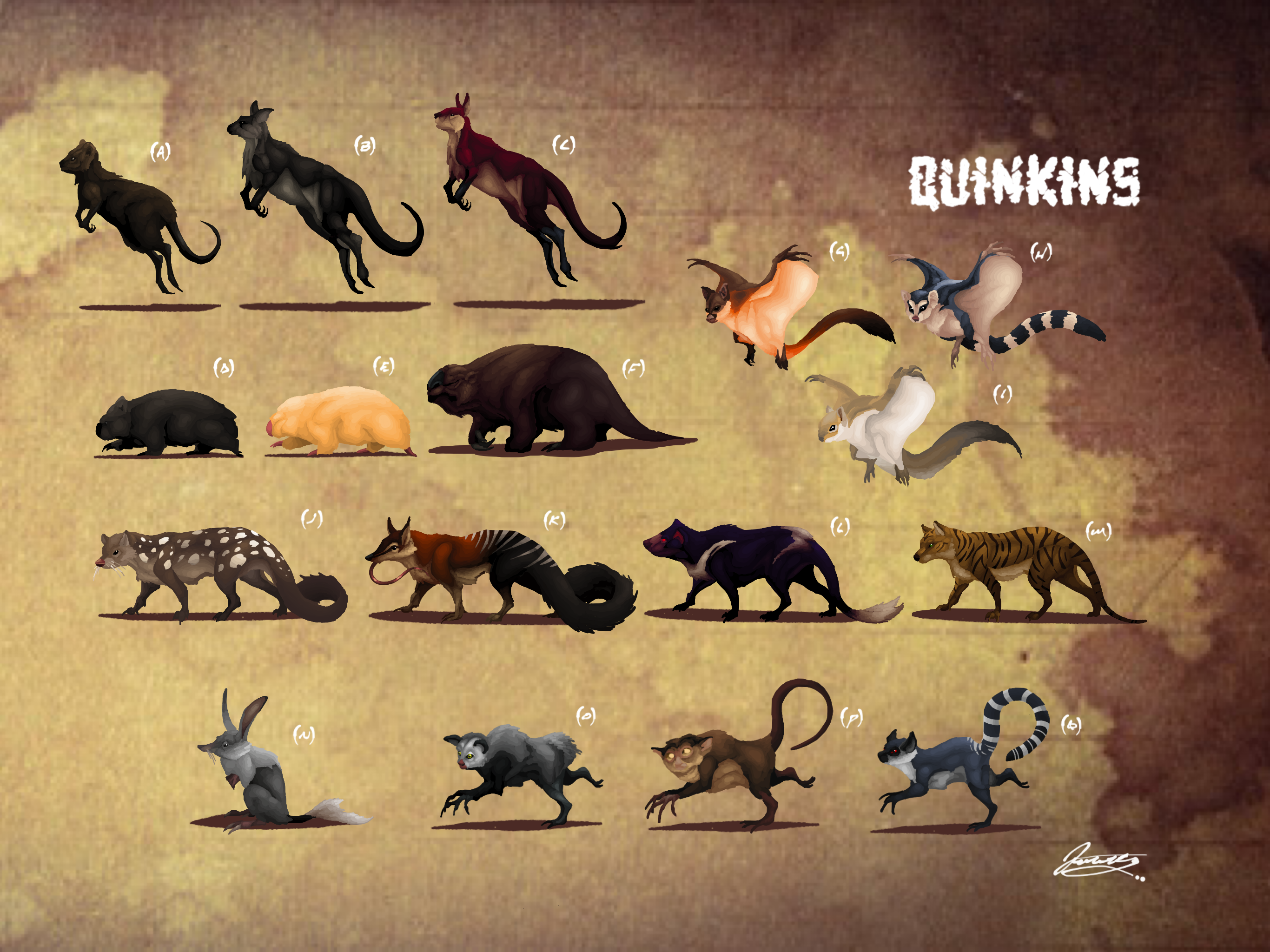 Codex Inversus Cat NU:AMAM Codex inversus - Quinkins by DjayMasi on DeviantArt